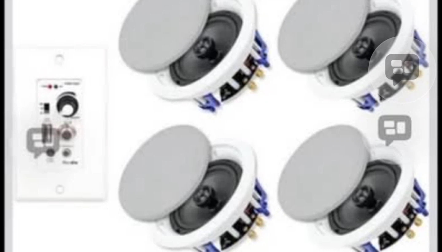 Bluetooth Ceiling Speakers Max Power 600W 2-Way  Wall Mount - photo 4