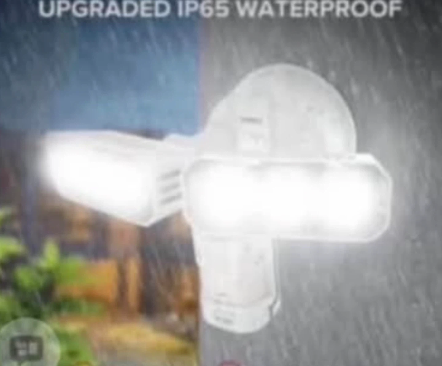 LED Motion Sensor Security Light