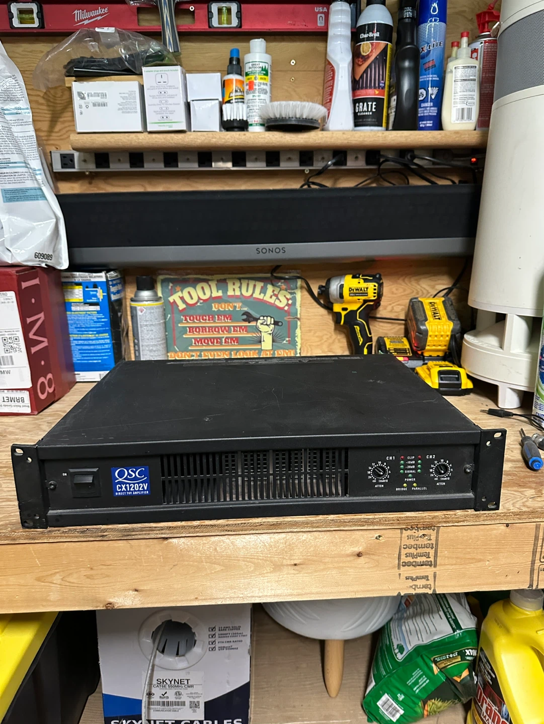 QSC CX1202V PowerLight Amplifier