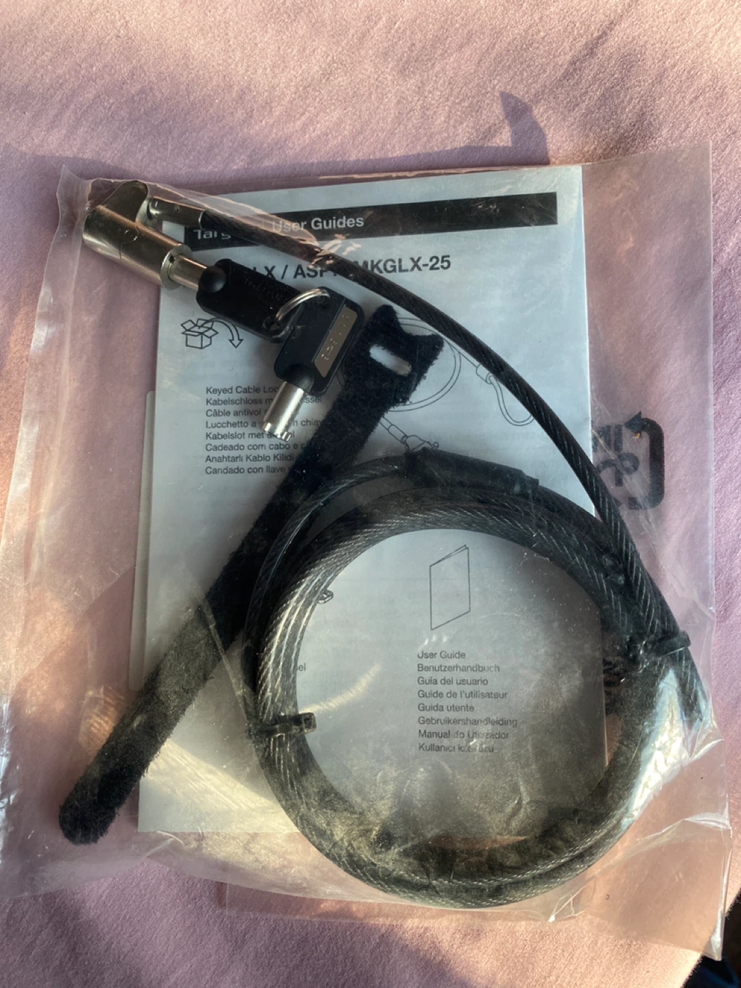 Keyed Cable Lock