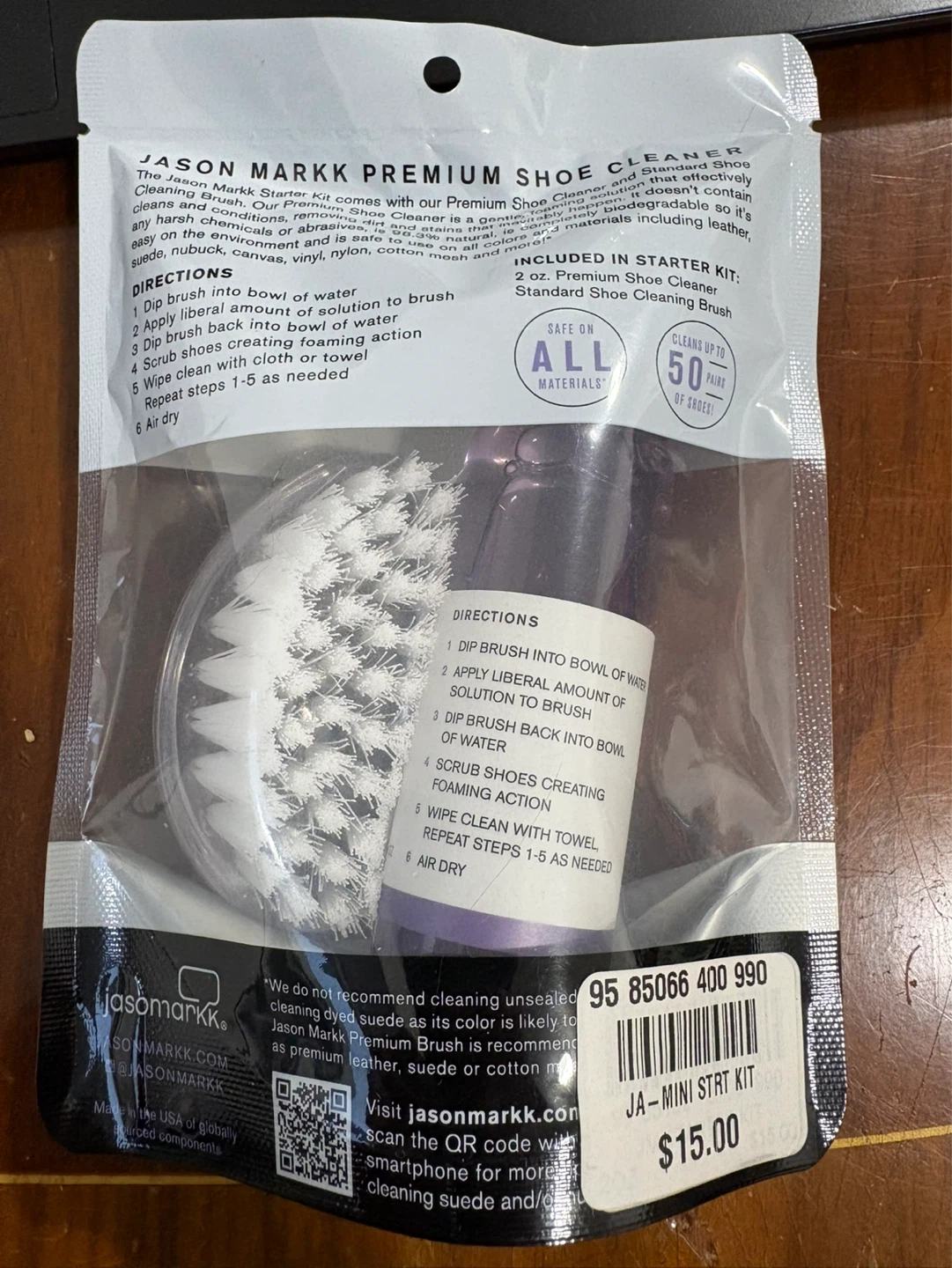 Jason Markk Premium Shoe Cleaner Starter Kit - photo 2