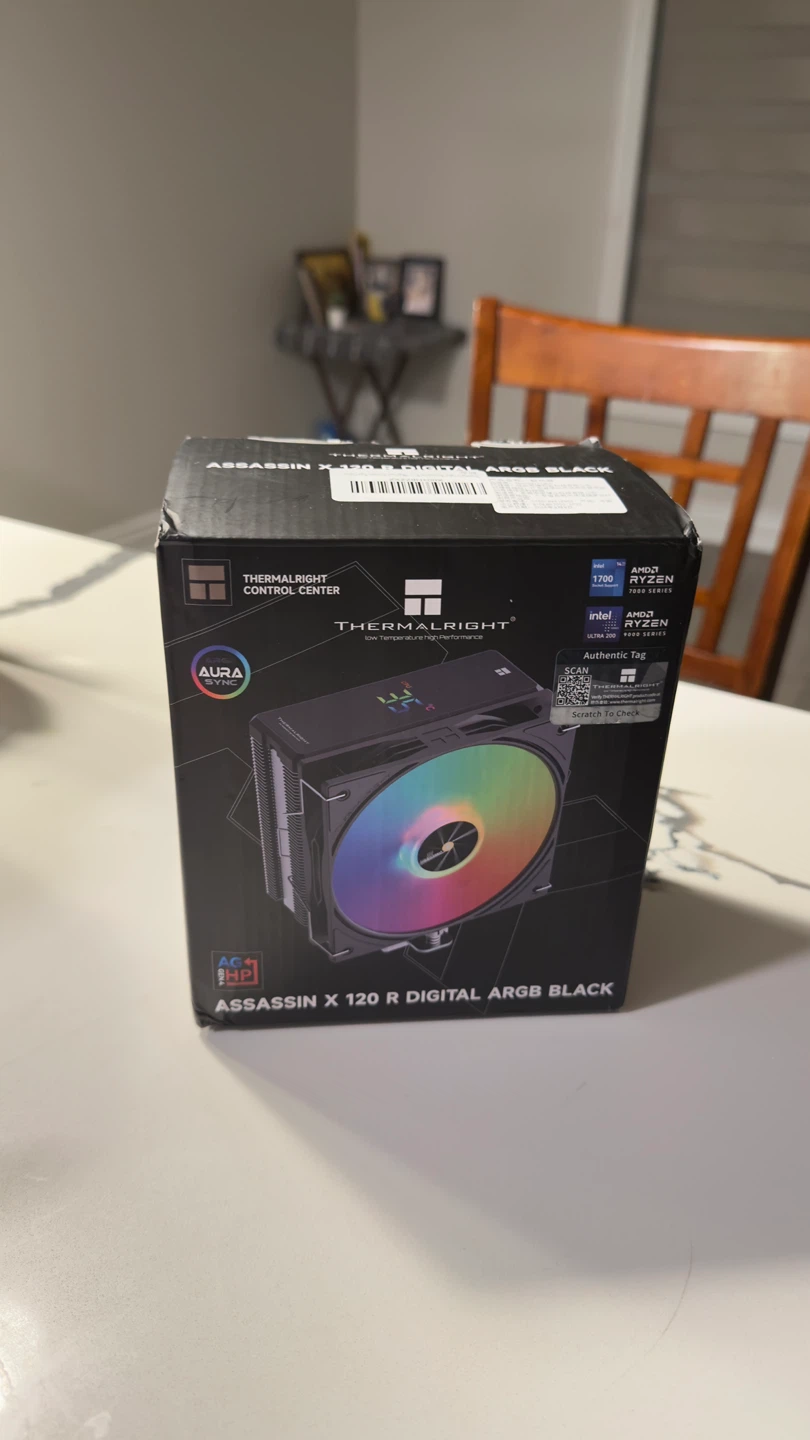 Thermalright Assassin X 120 R Digital ARGB Black CPU Cooler