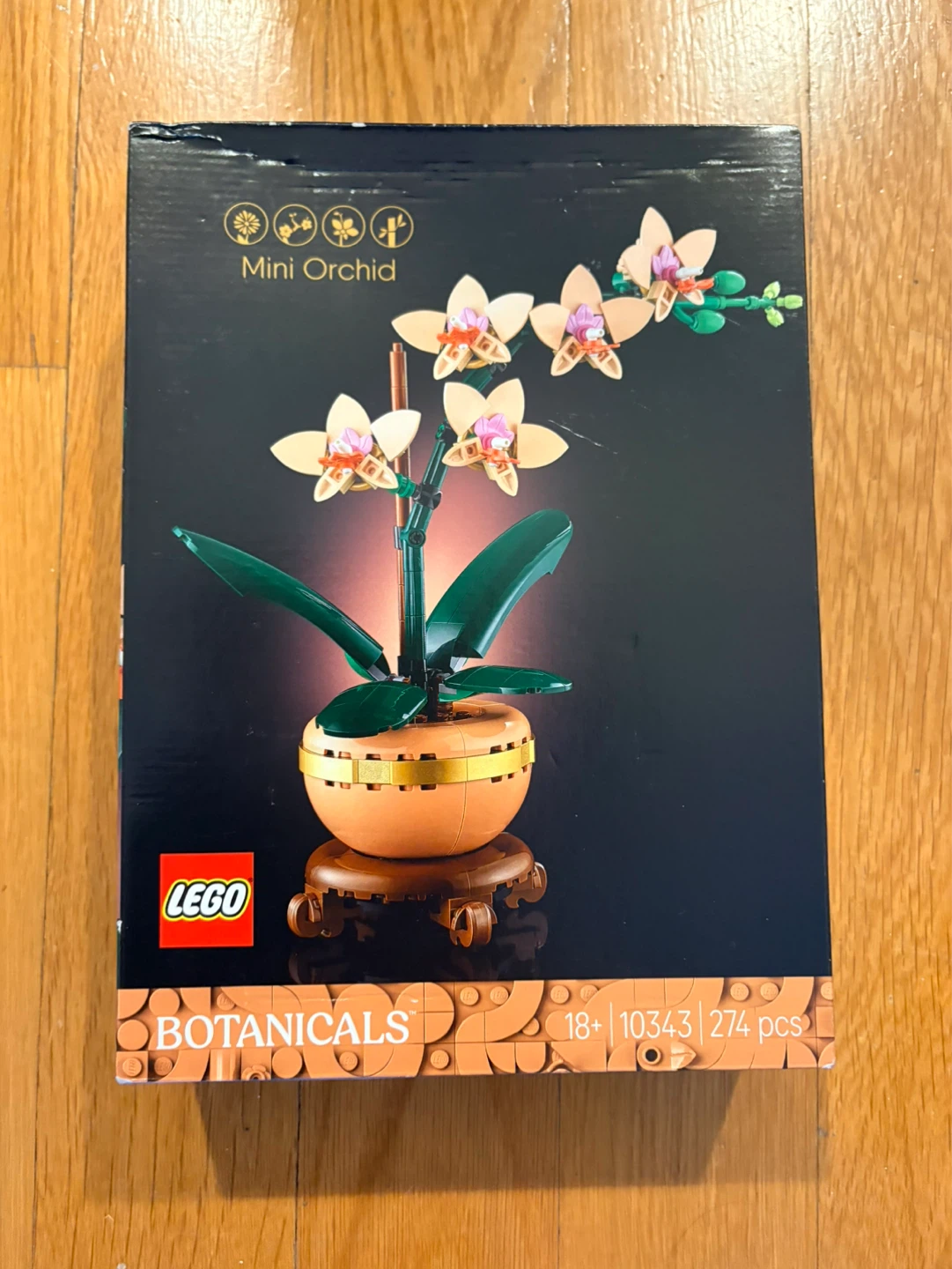 NEW LEGO Botanicals Mini Orchid Building Set 10343