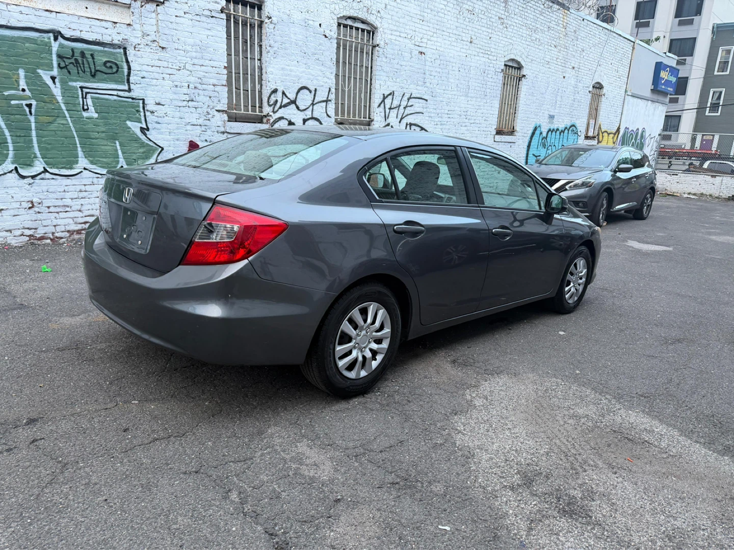 2012 Gray Honda Civic Sedan - photo 5
