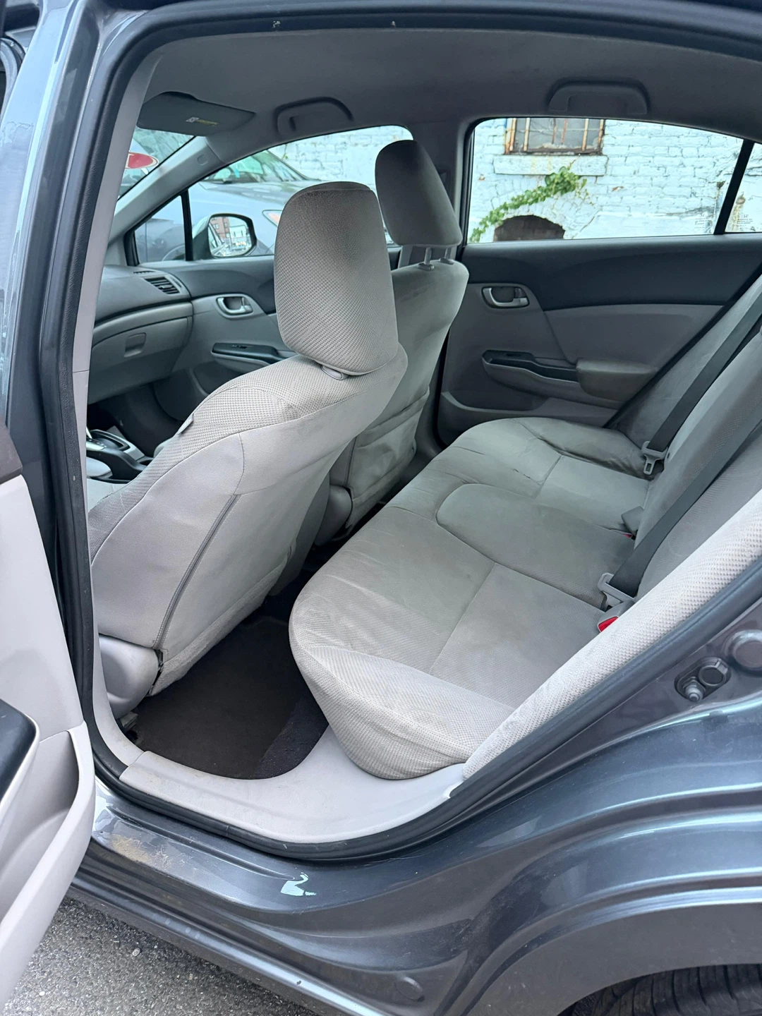 2012 Gray Honda Civic Sedan - photo 4
