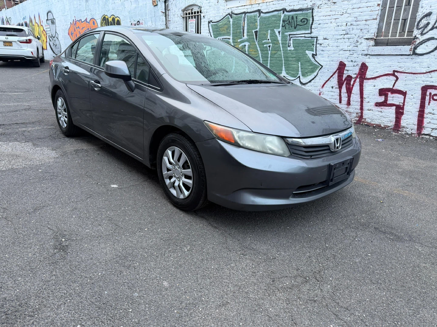 2012 Gray Honda Civic Sedan