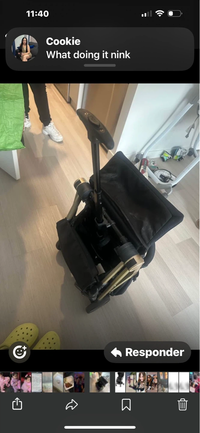 Diono Traverse Compact Travel Stroller - Black
