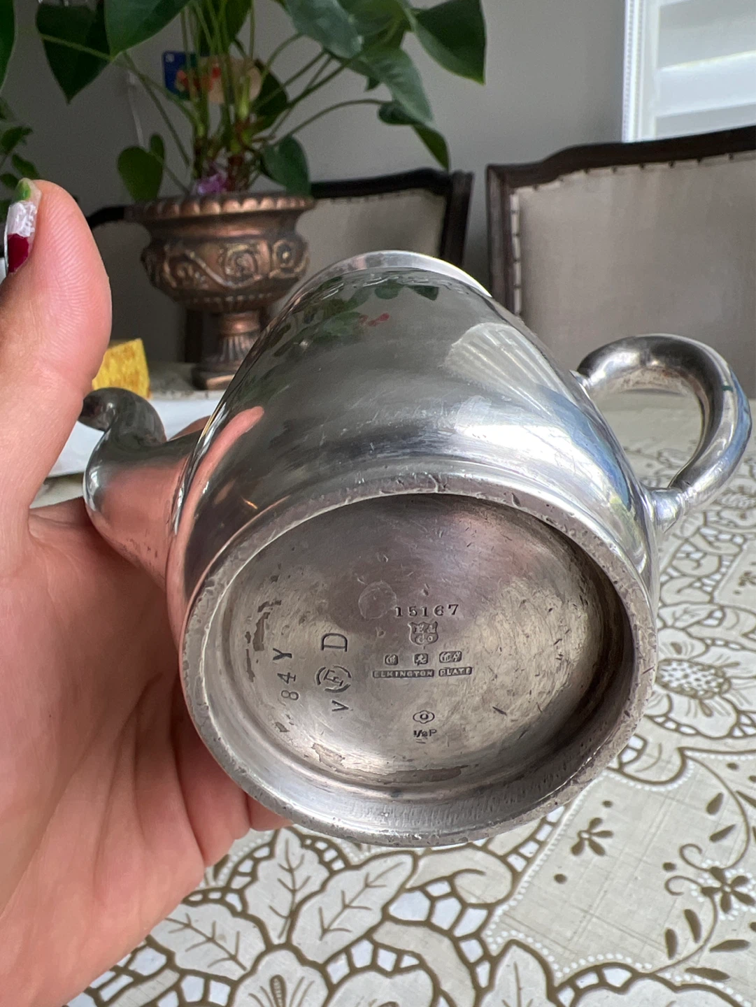 Wm Rogers & Sons Silver Plated Teapot - photo 2