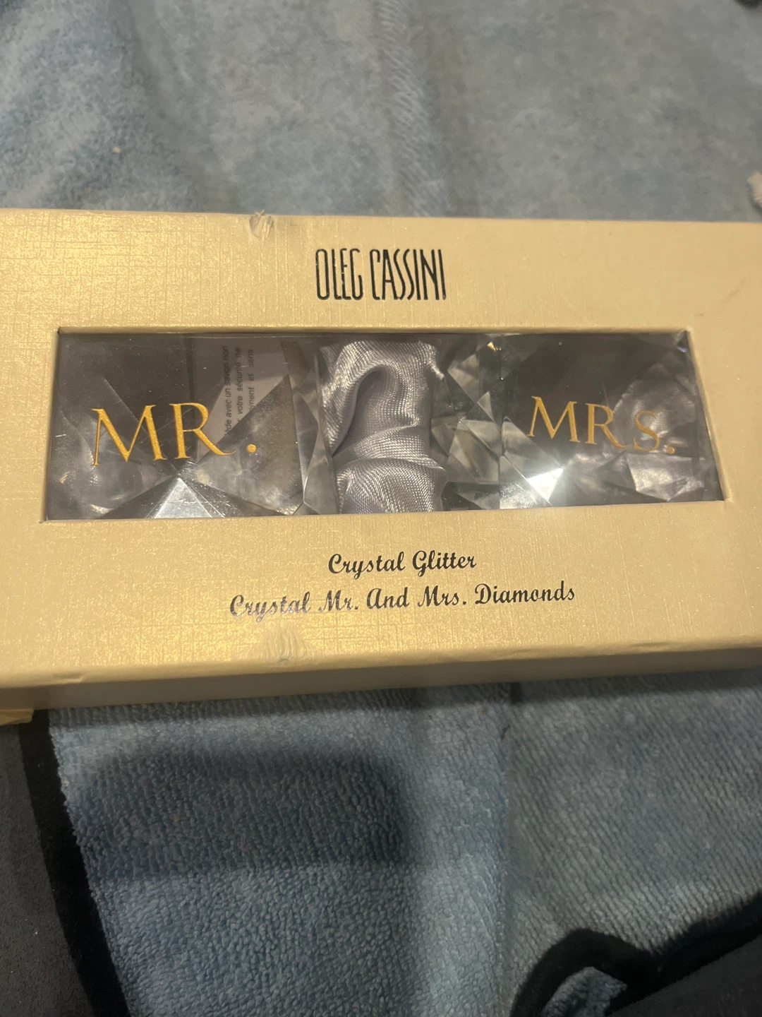 Oleg Cassini Crystal Mr. and Mrs. Diamonds - photo 2