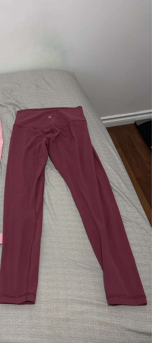 Lululemon Align Leggings Maroon Size 4