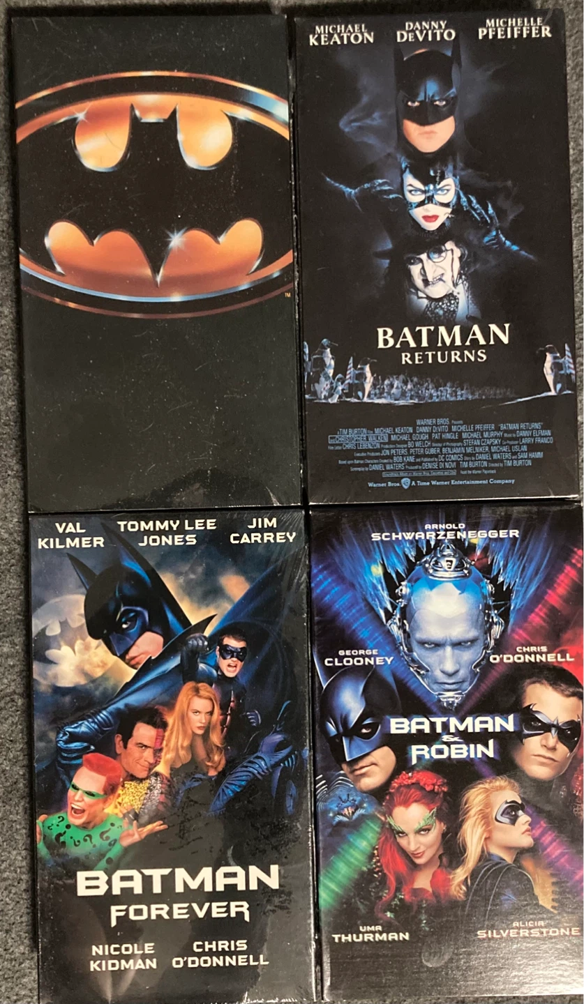 Batman 1989 VHS Movie plus…