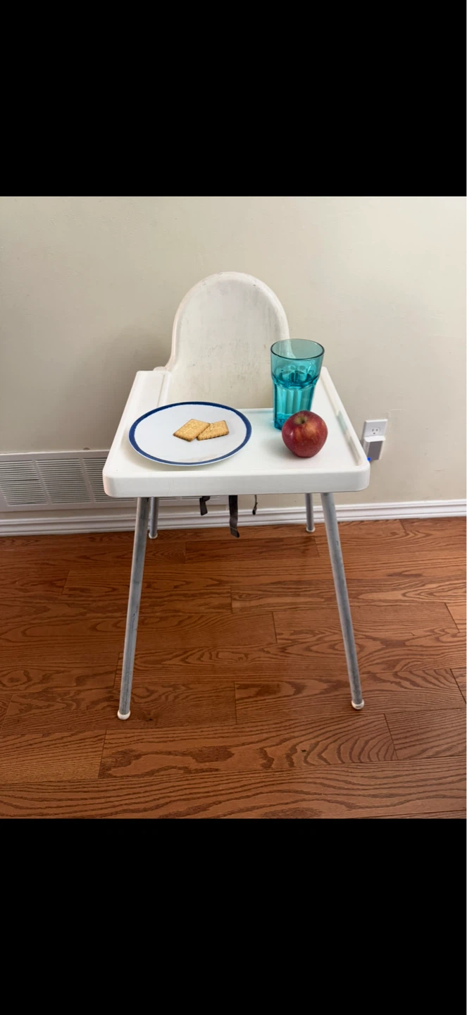 Easy Clean Highchair-White