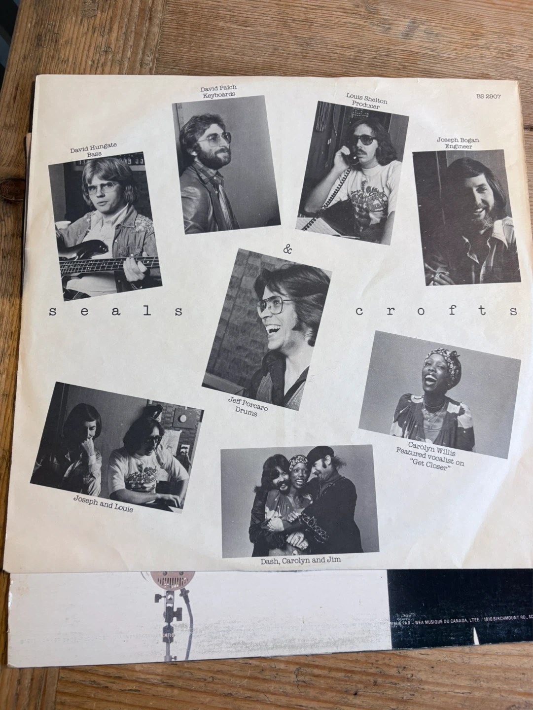 Seals & Crofts "Get Closer" Vinyl Record - photo 3