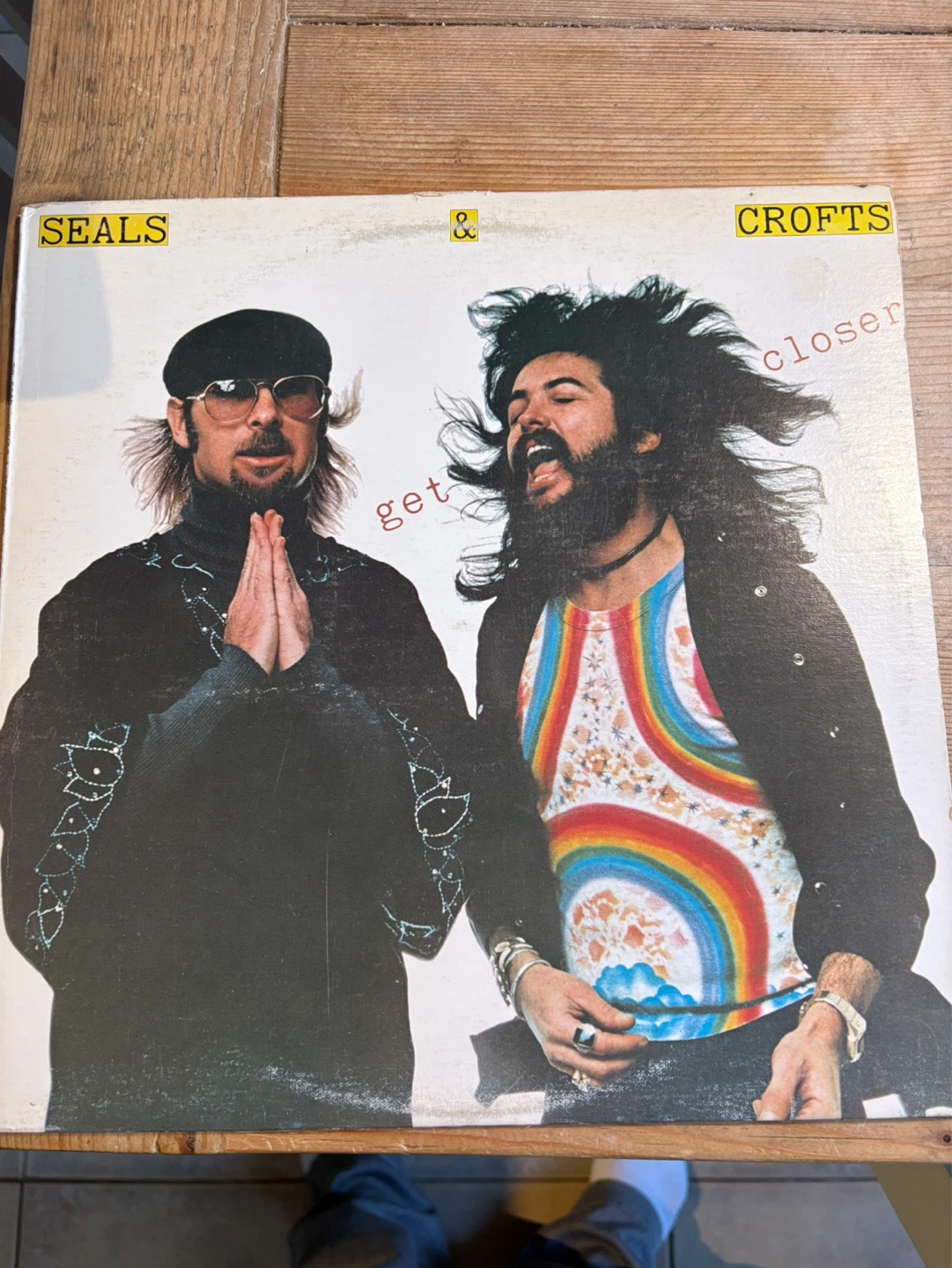 Seals & Crofts "Get Closer" Vinyl Record
