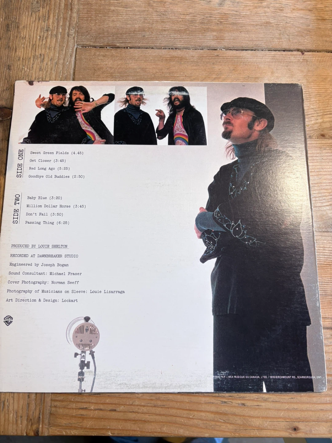 Seals & Crofts "Get Closer" Vinyl Record - photo 2