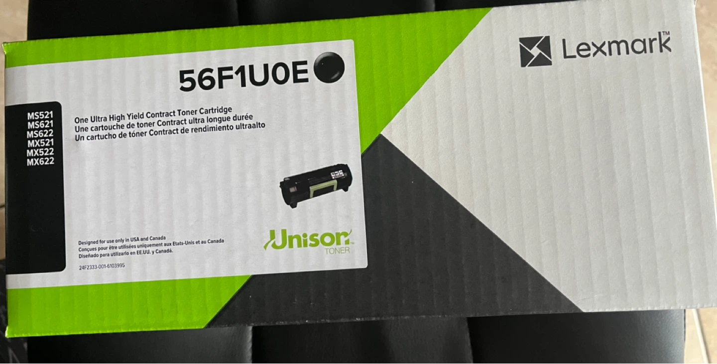 Lexmark 56F1U0E Toner Cartridge