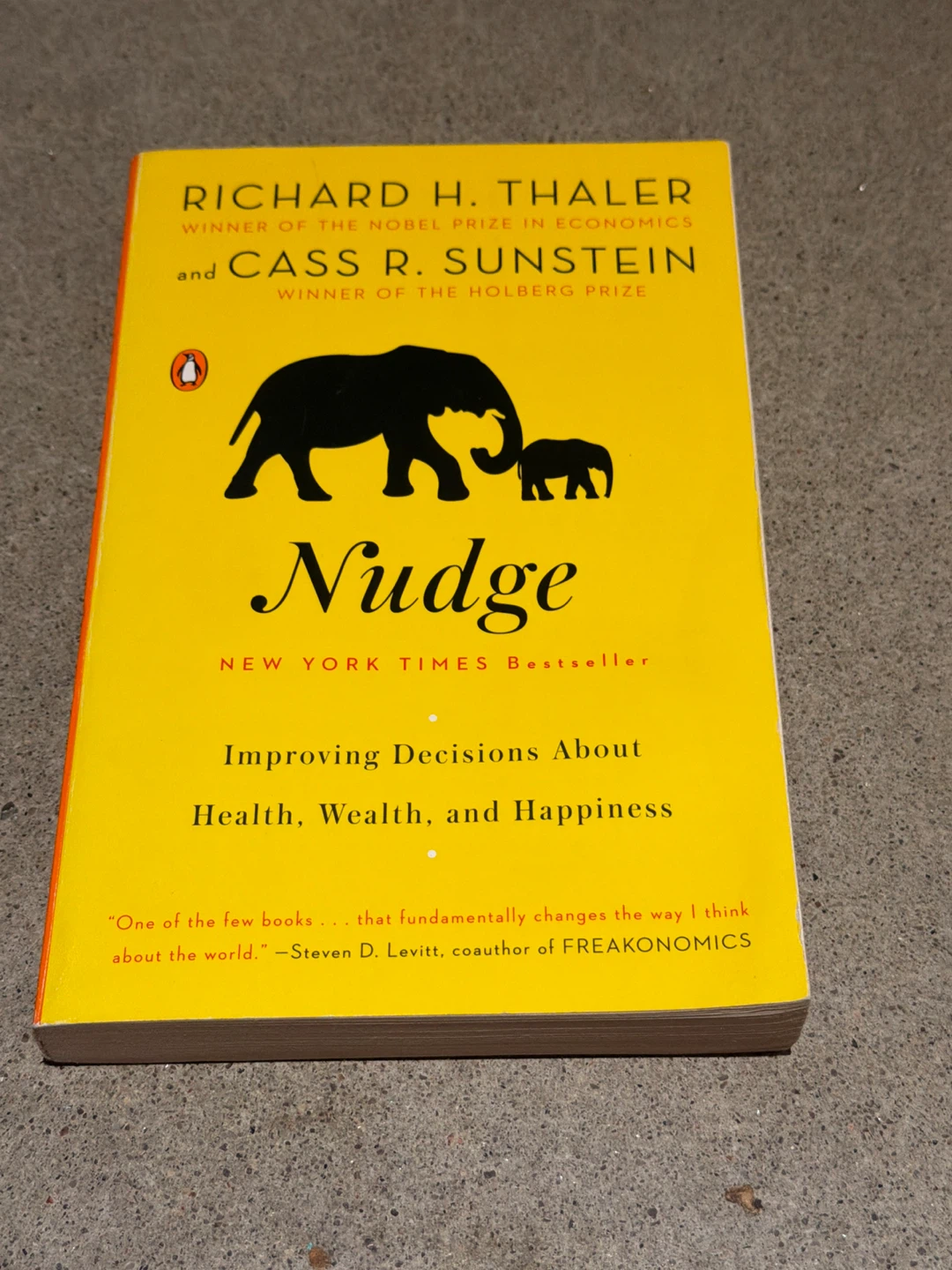 Nudge: Improving Decisions About Health, Wealth, and Happiness