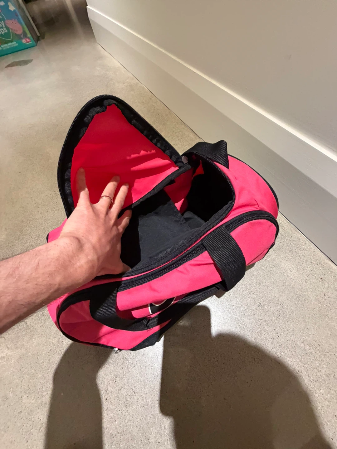 Nike Mini Bright Pink Duffel Bag - photo 4