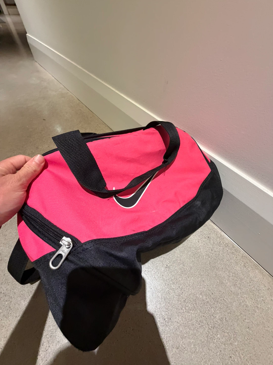 Nike Mini Bright Pink Duffel Bag - photo 5