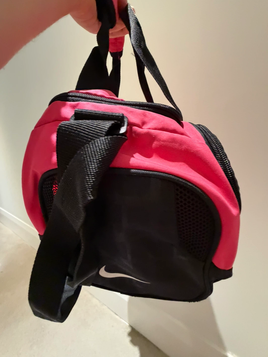 Nike Mini Bright Pink Duffel Bag - photo 3