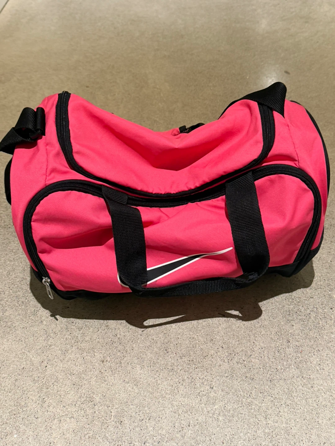 Nike Mini Bright Pink Duffel Bag