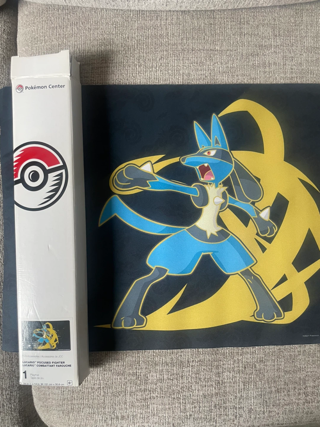 Pokémon Play Mat - Lucario - photo 2