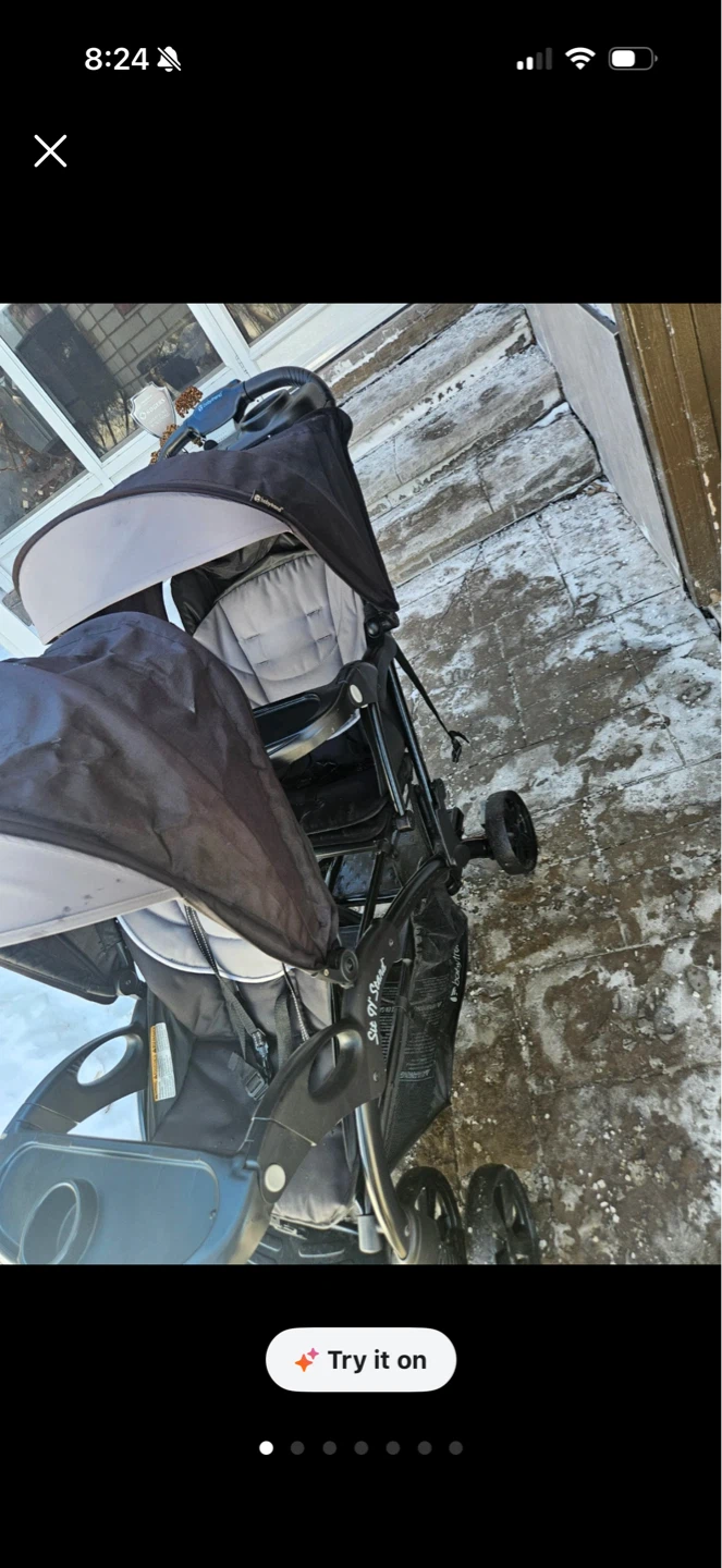 Baby Trends Sit and Stand Double stroller - photo 5