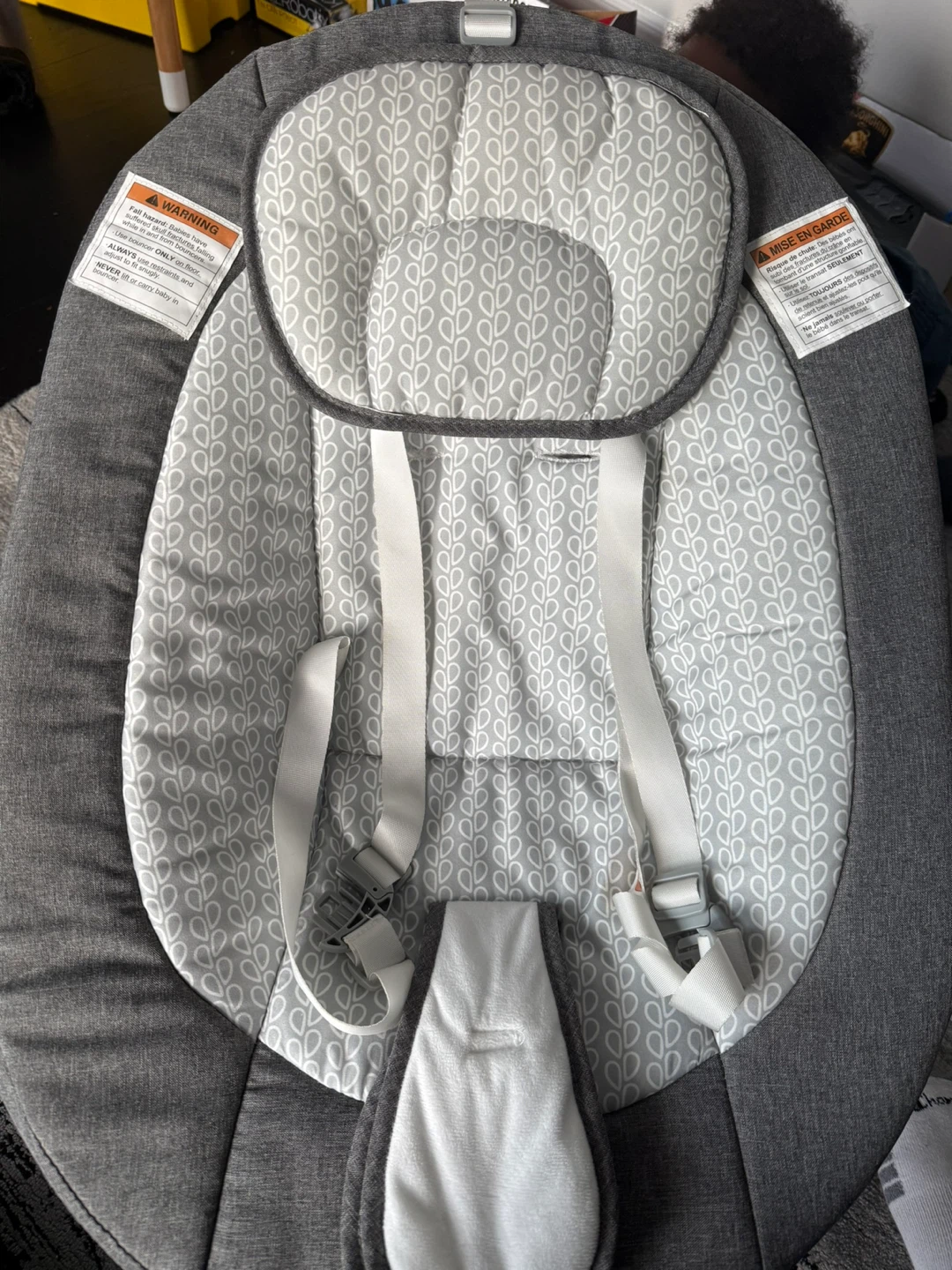 Grey Baby Swing with 5 Speeds - photo 2
