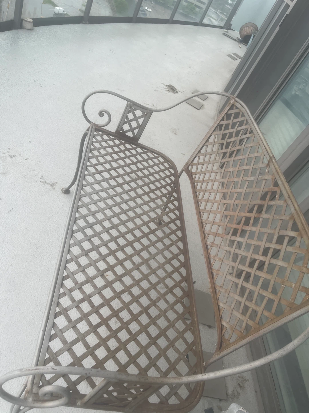 Metal Garden Bench - photo 4