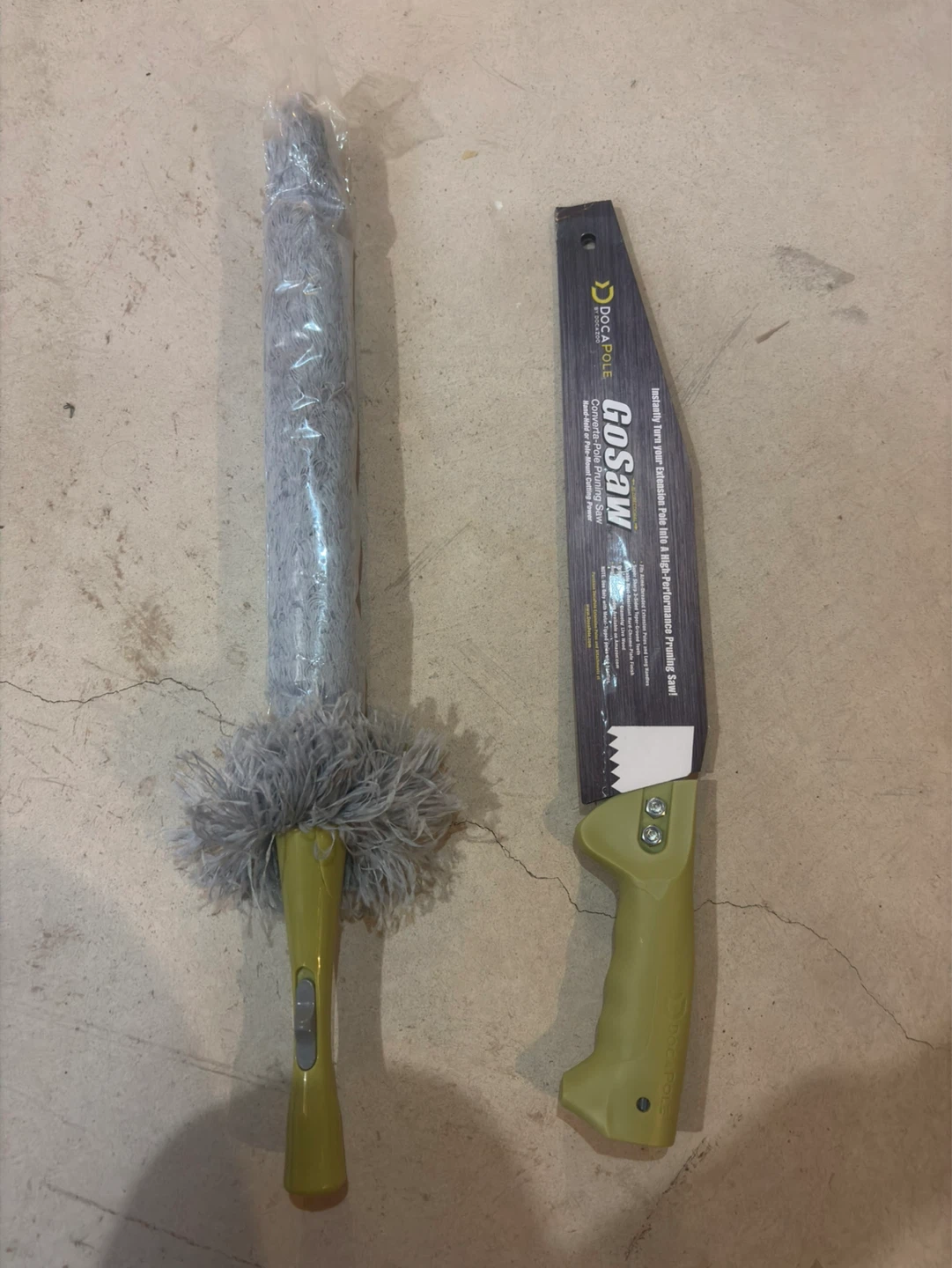 Docapole GoSaw High-Performance Pruning Saw and Duster Set