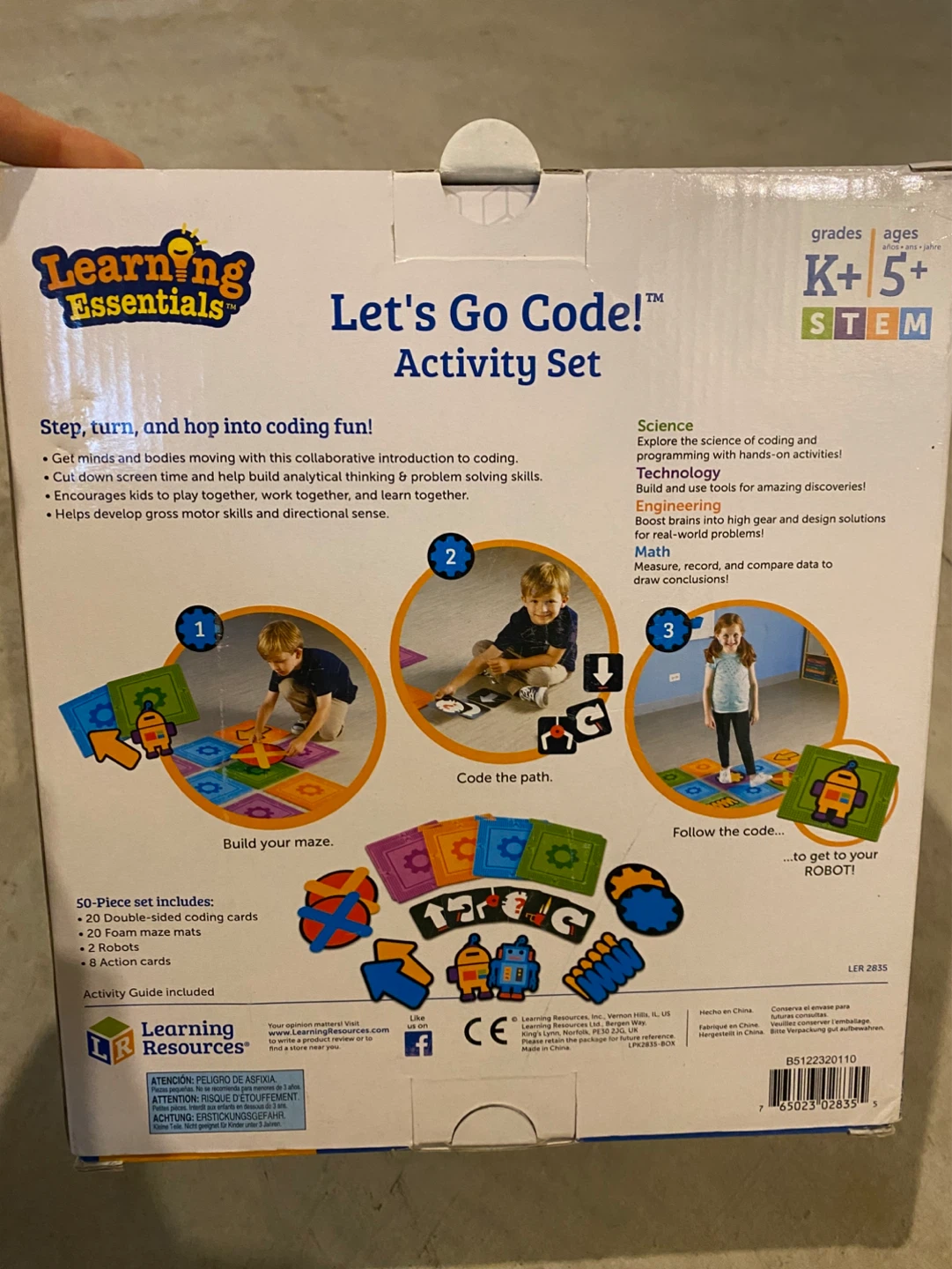 Learning Resources Let's Go Code! Activity Set - photo 2