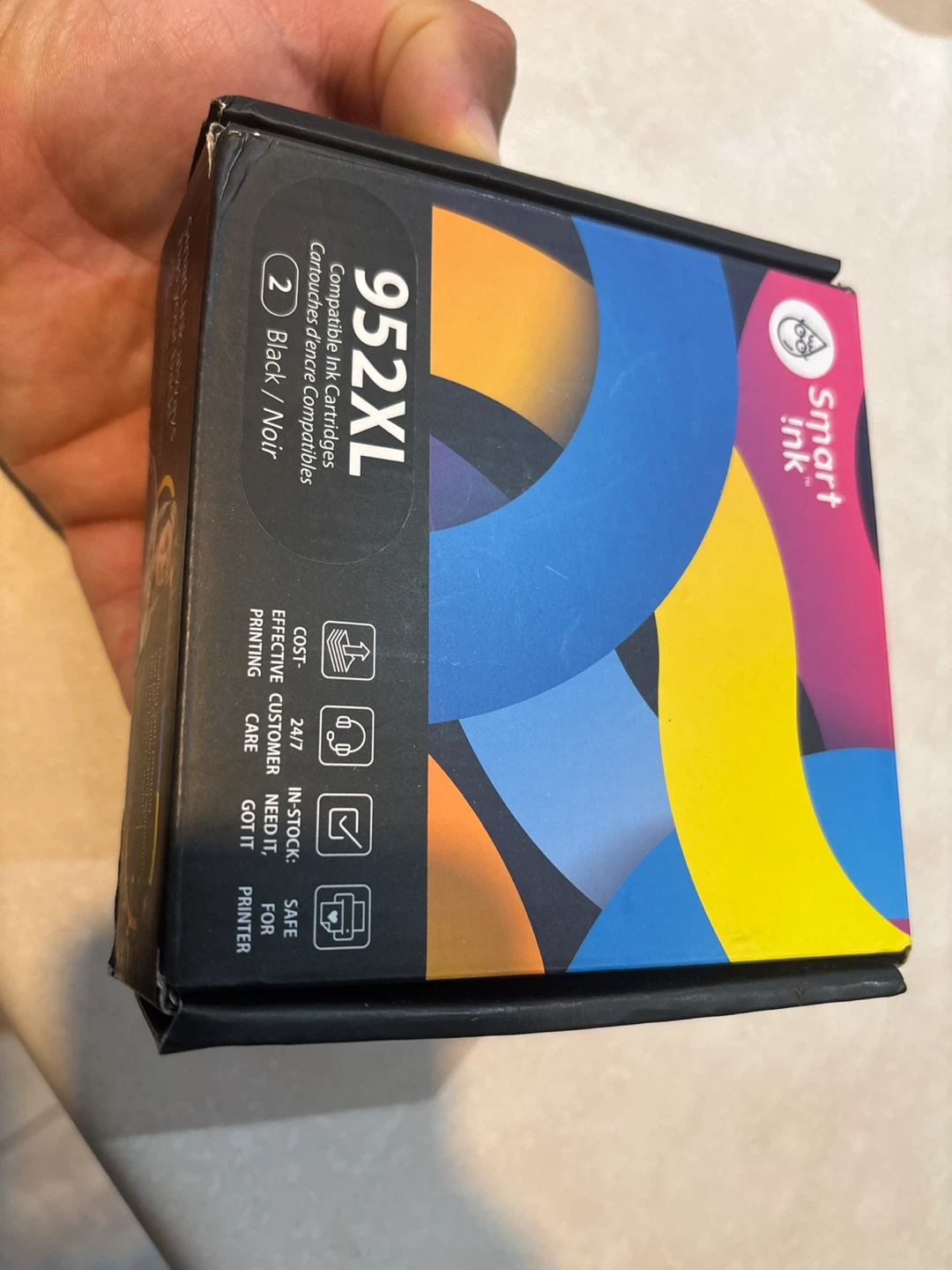 Smart Ink 952XL Black Compatible Ink Cartridges (2 Pack)