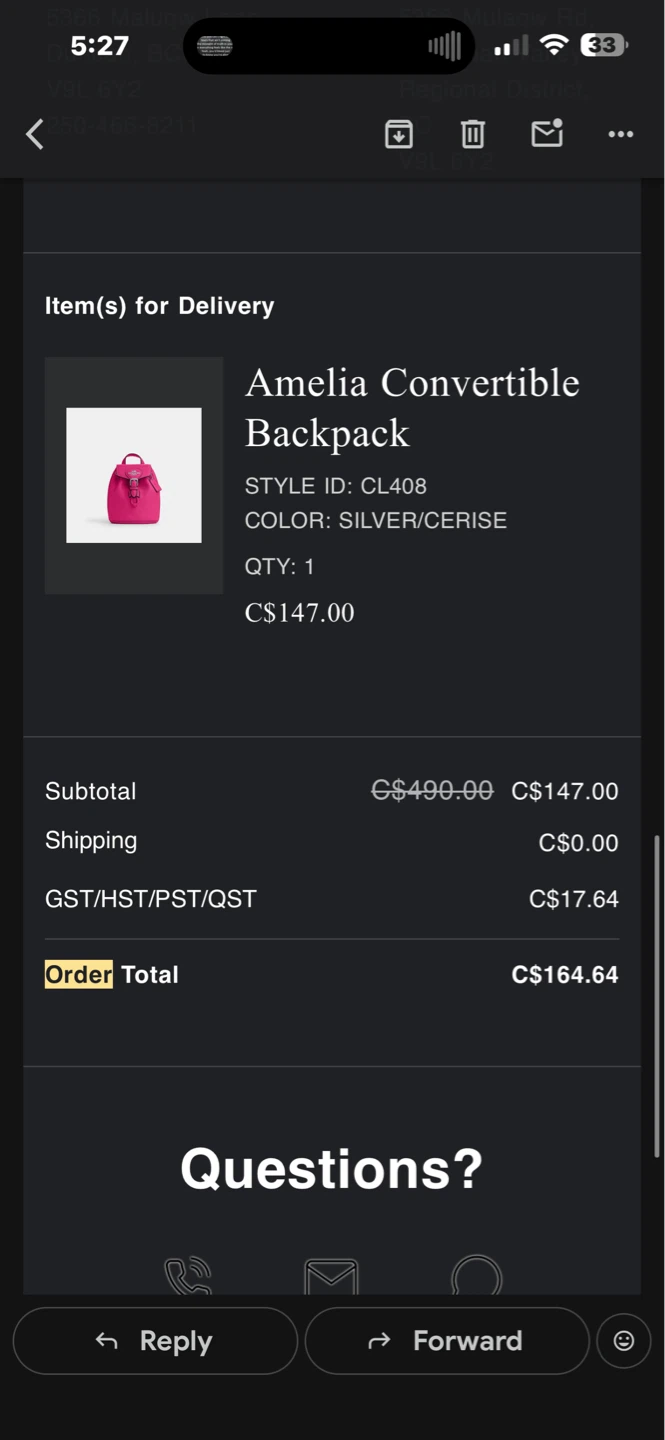 Coach Amelia Convertible Backpack - Pink - photo 2