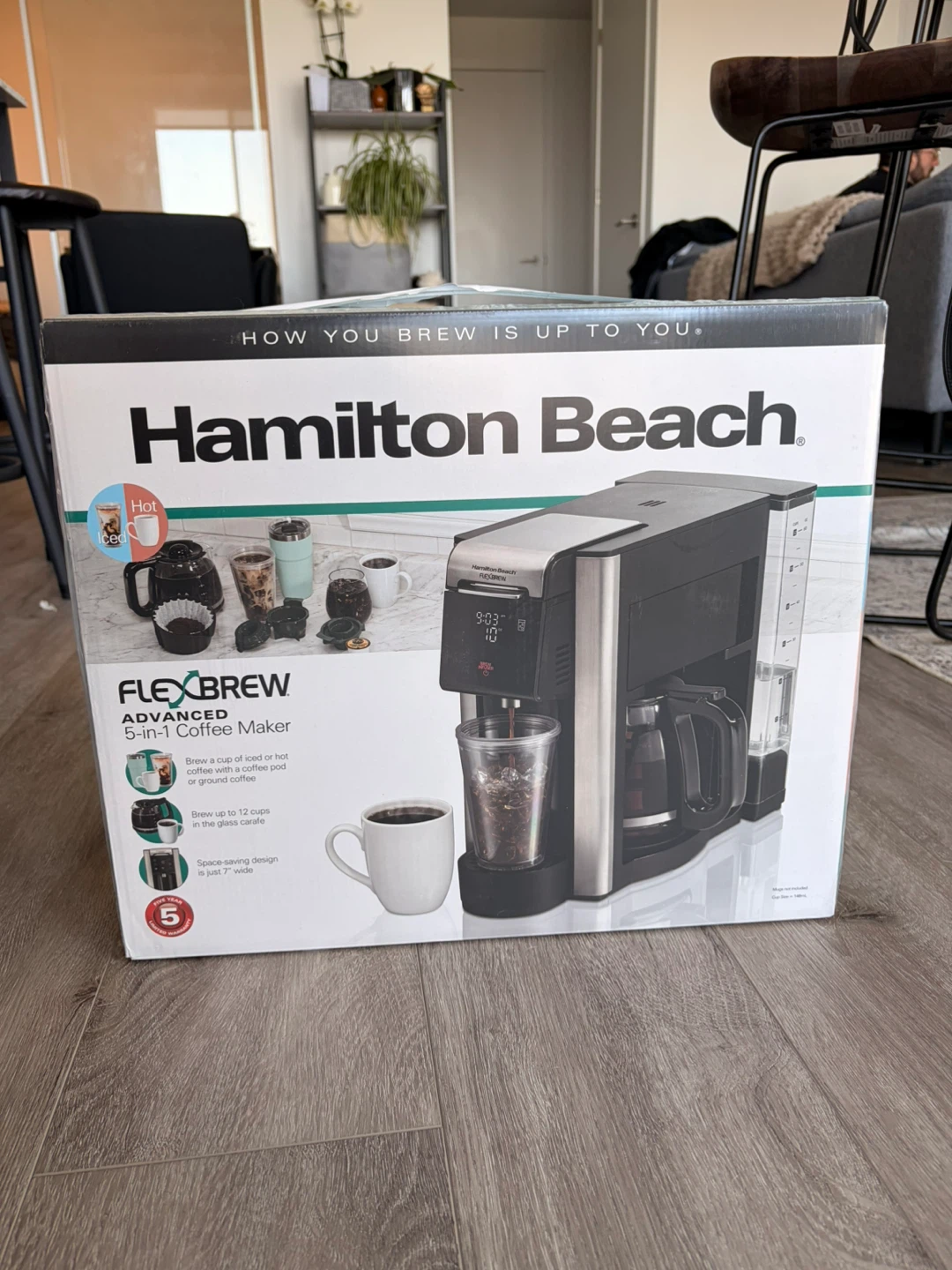 Hamilton Beach FlexBrew 5-in-1 Coffee Maker
