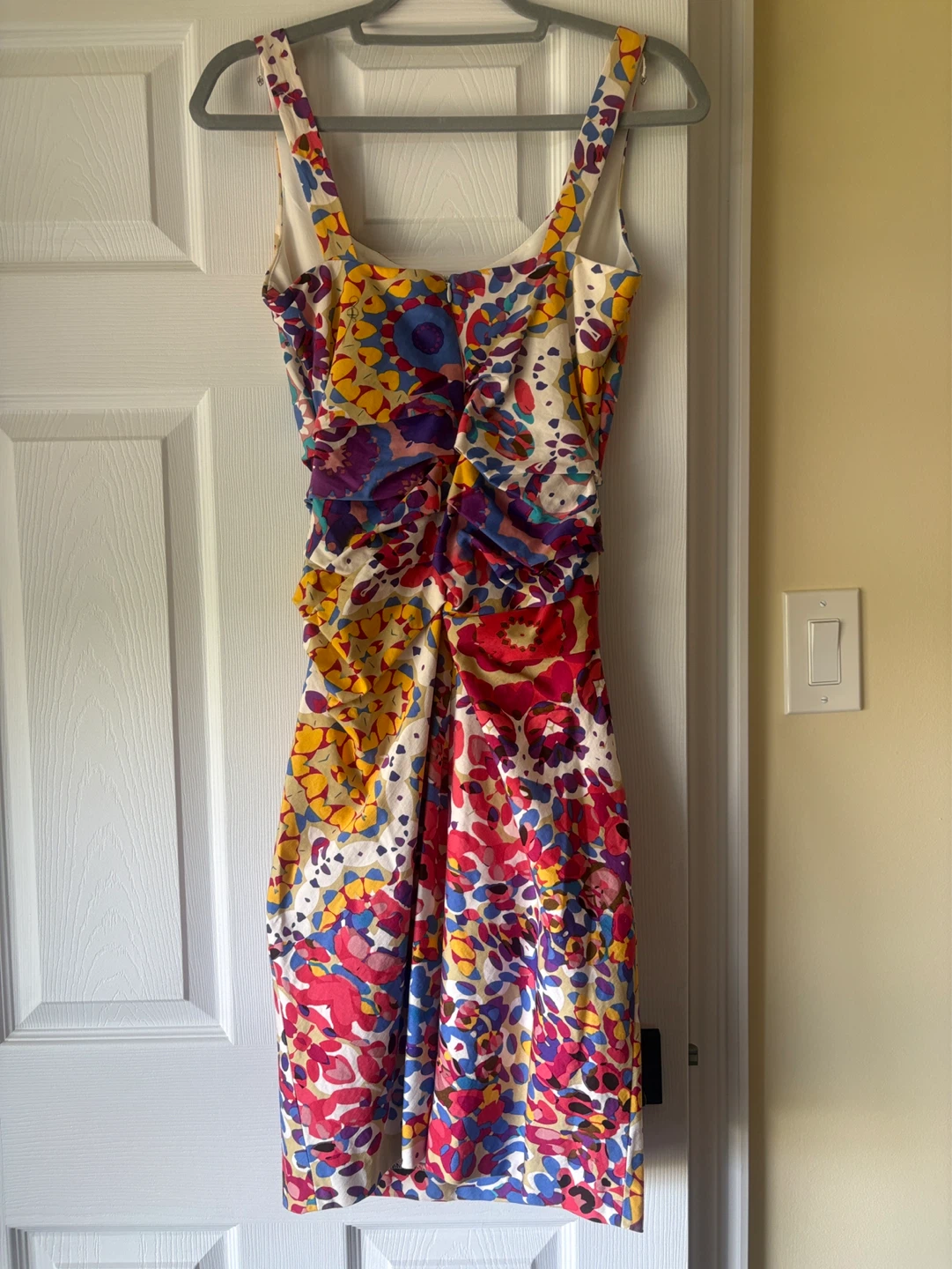 Maggy Boutique by Suzie Chin Ruched Floral Dress Size 4 - photo 3