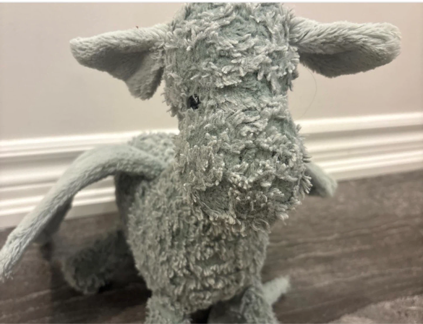 Rare Jellycat Drake the Dragon plush toy