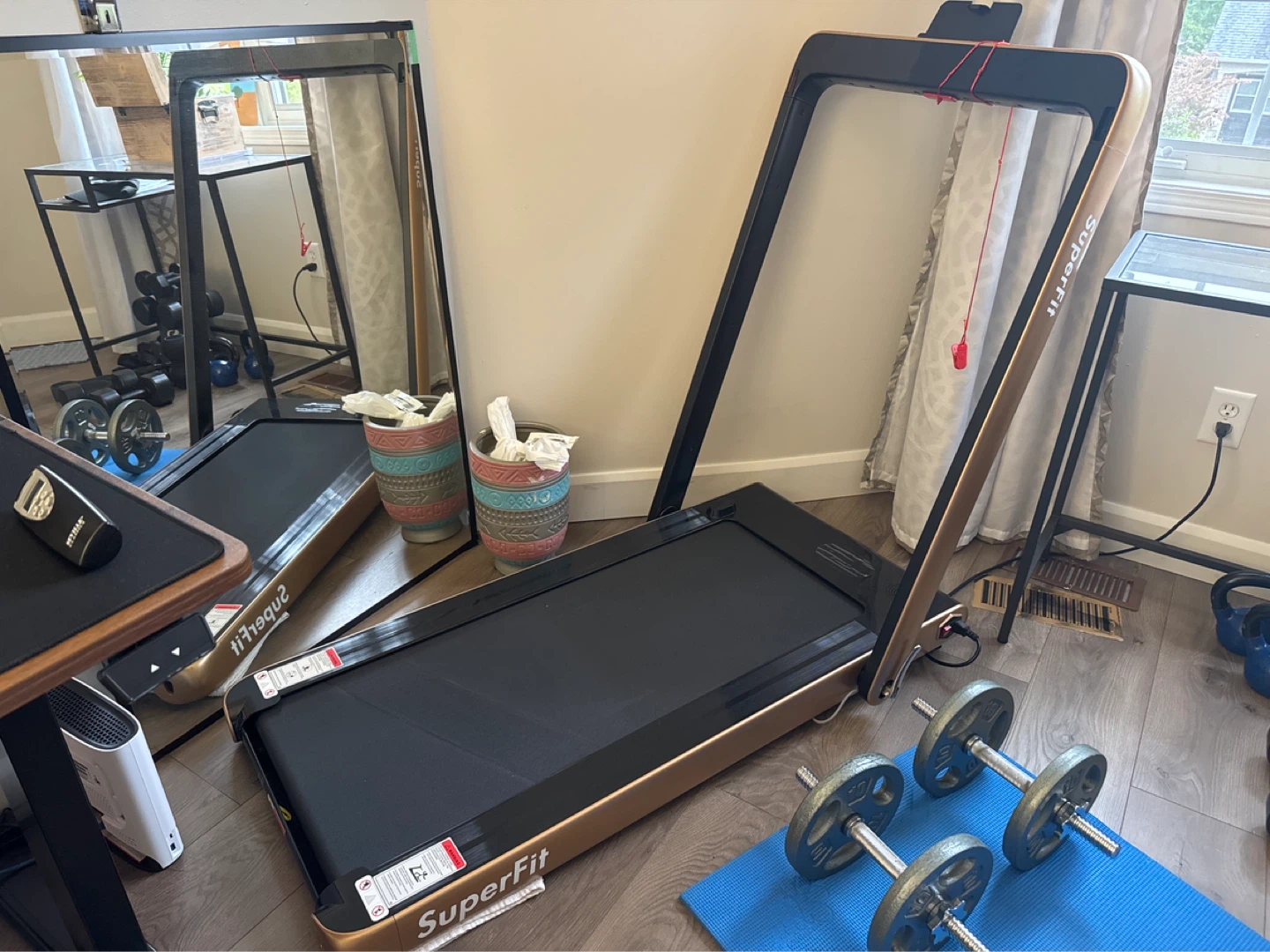 SuperFit Folding Treadmill