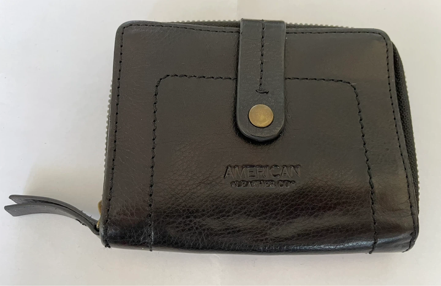 American Leather Women’s Black Wallet *New