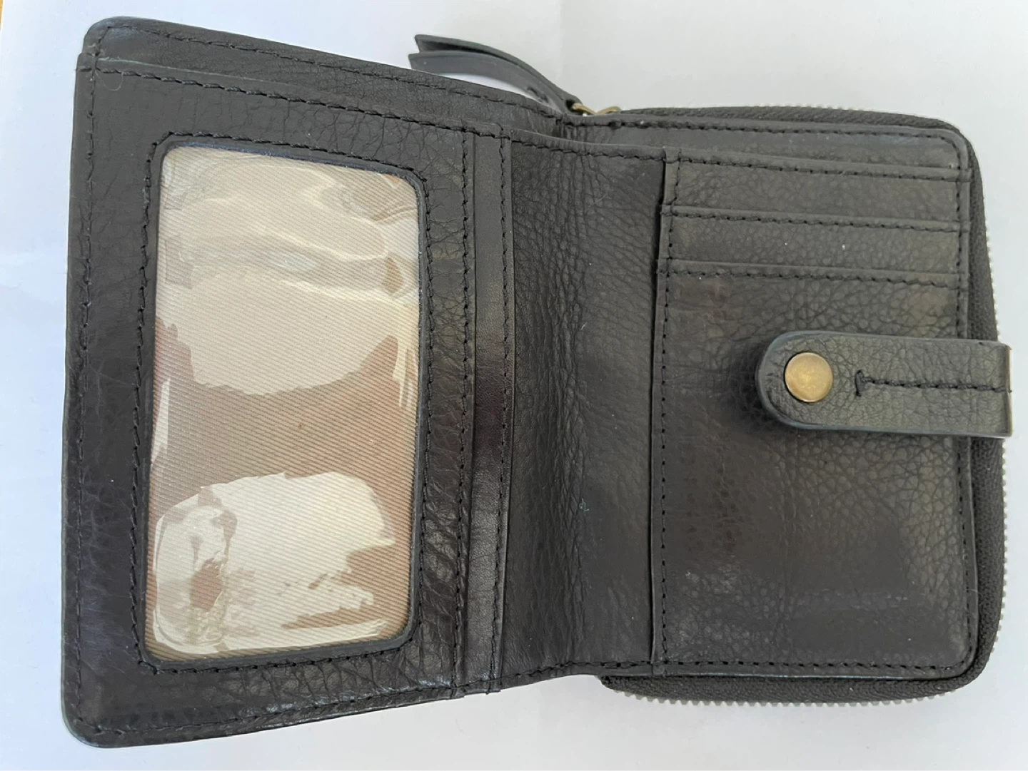 American Leather Women’s Black Wallet *New - photo 3