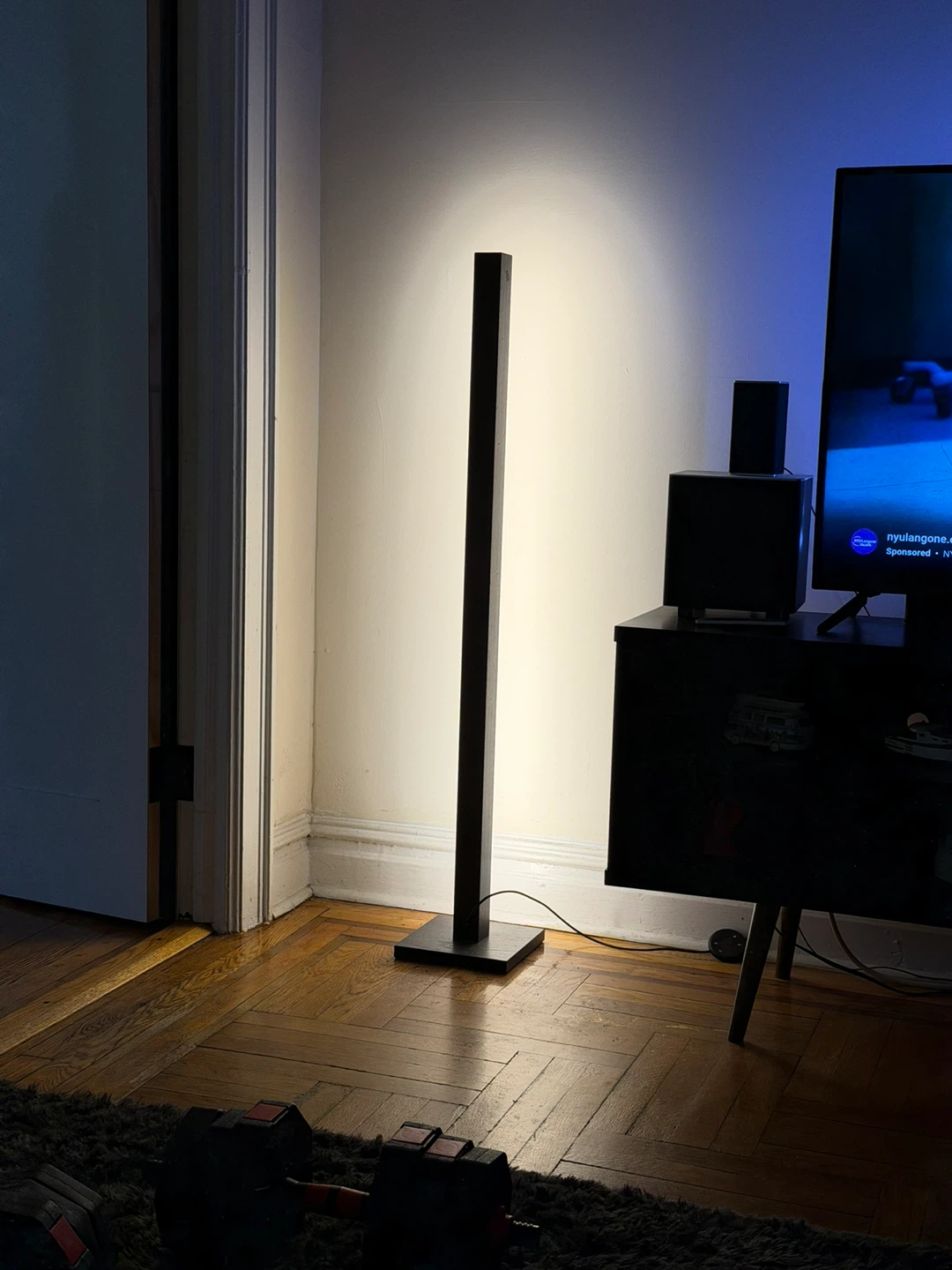Modern LED Floor Lamp with Remote Control