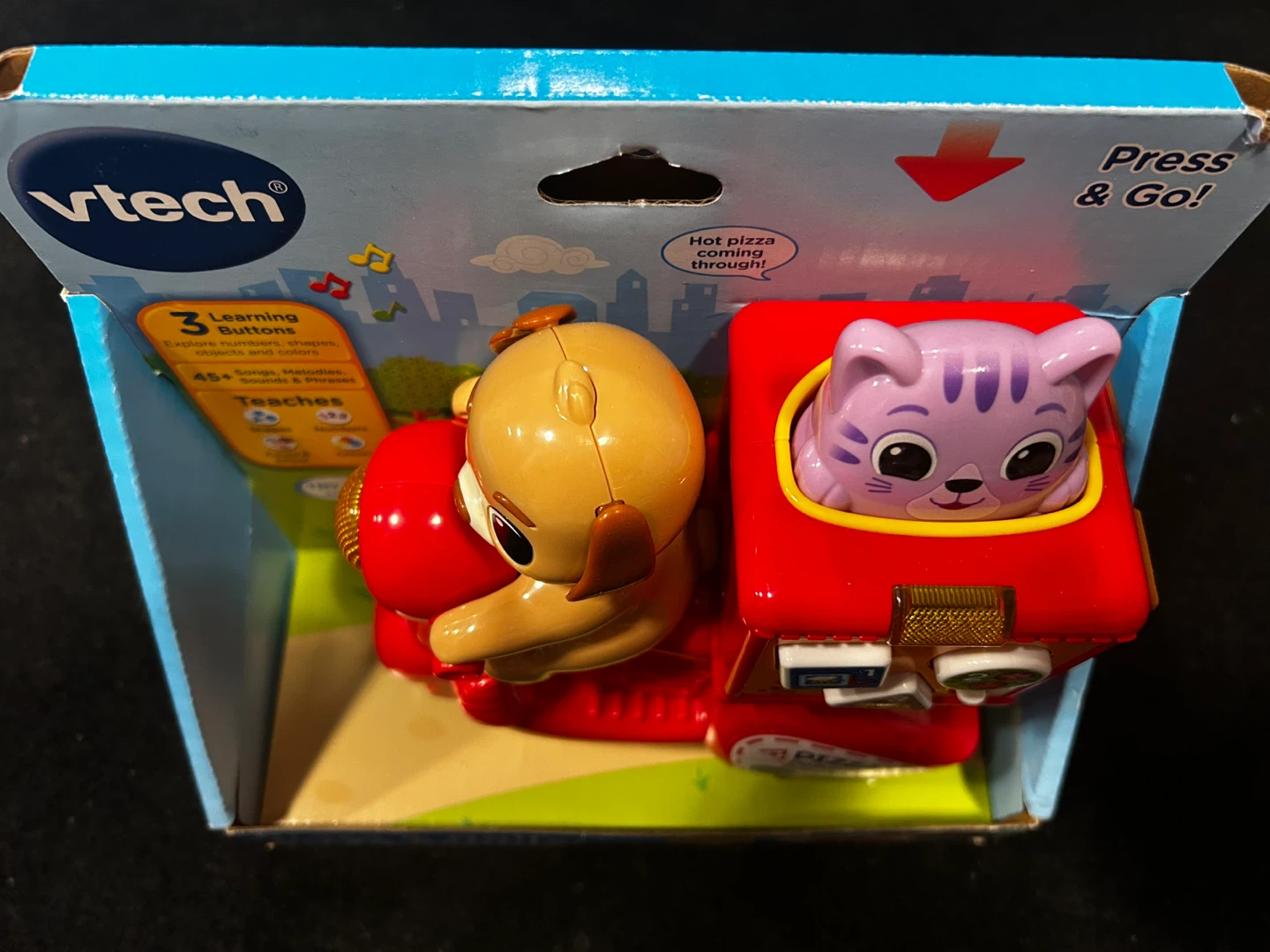 VTech Press & Roll Pizza Scooter Toy - photo 3