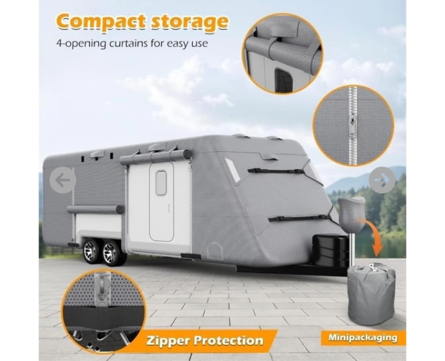 BAYOTAK RV Cover - 20-22 FT - photo 3