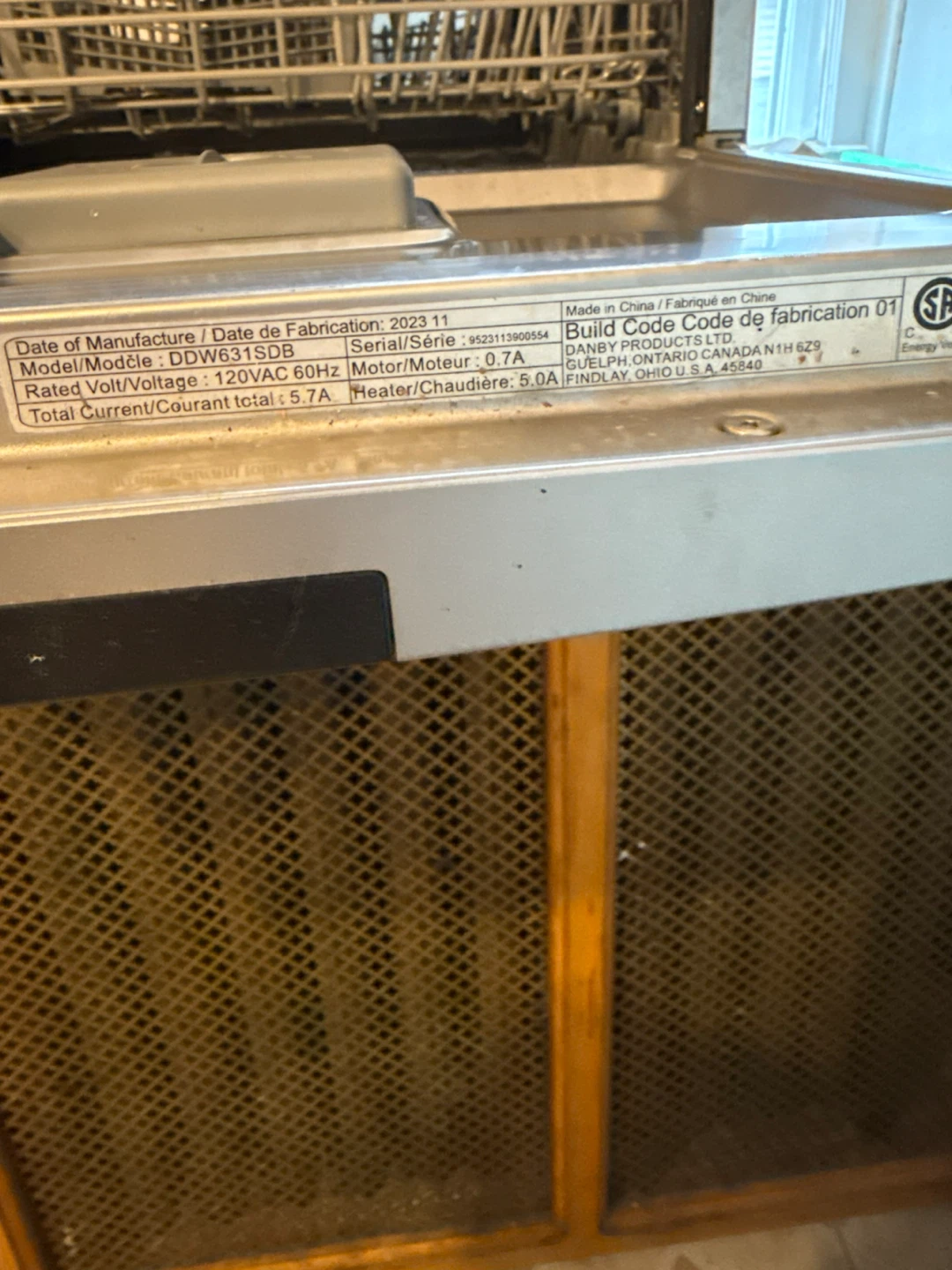 Danby 21.6 in. Countertop Dishwasher DDW631SDB - photo 5
