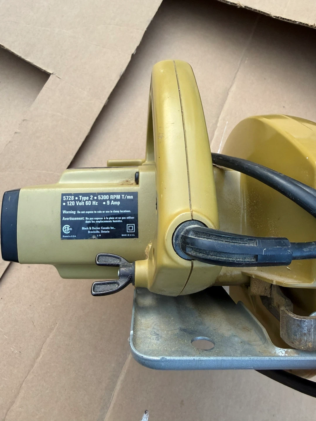 BLACK+DECKER 7 1/4" Circular Saw 5300 RPM - photo 3