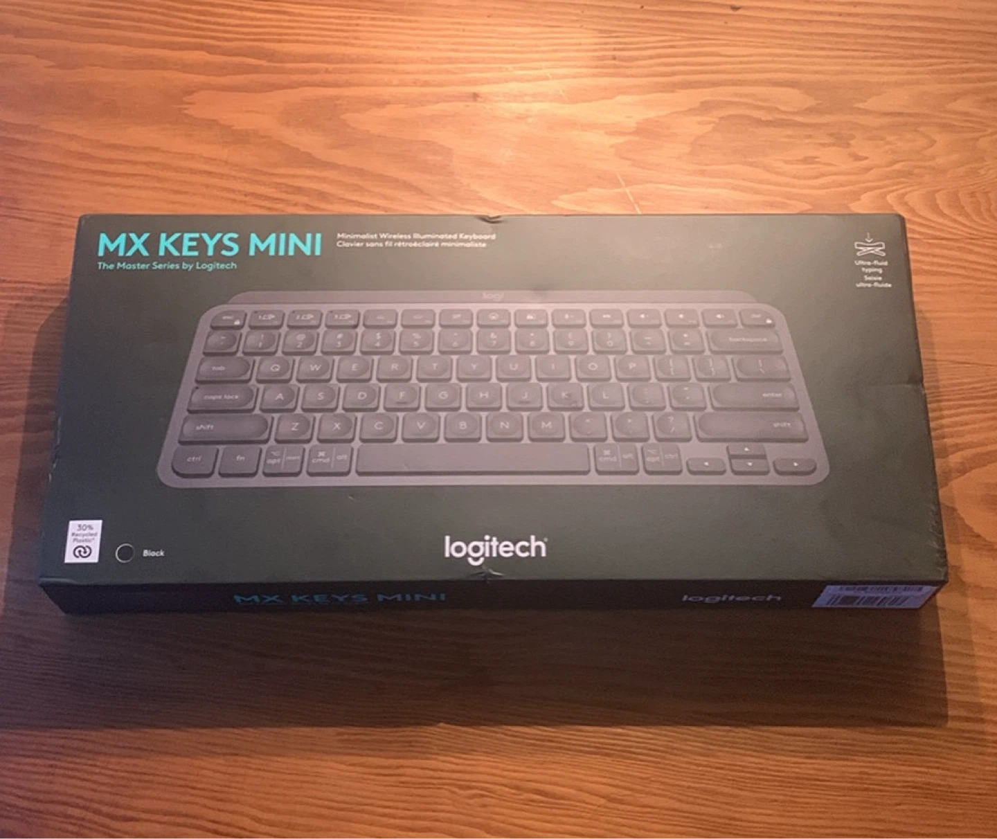 Logitech MX Keys Mini Wireless Illuminated Keyboard - Black