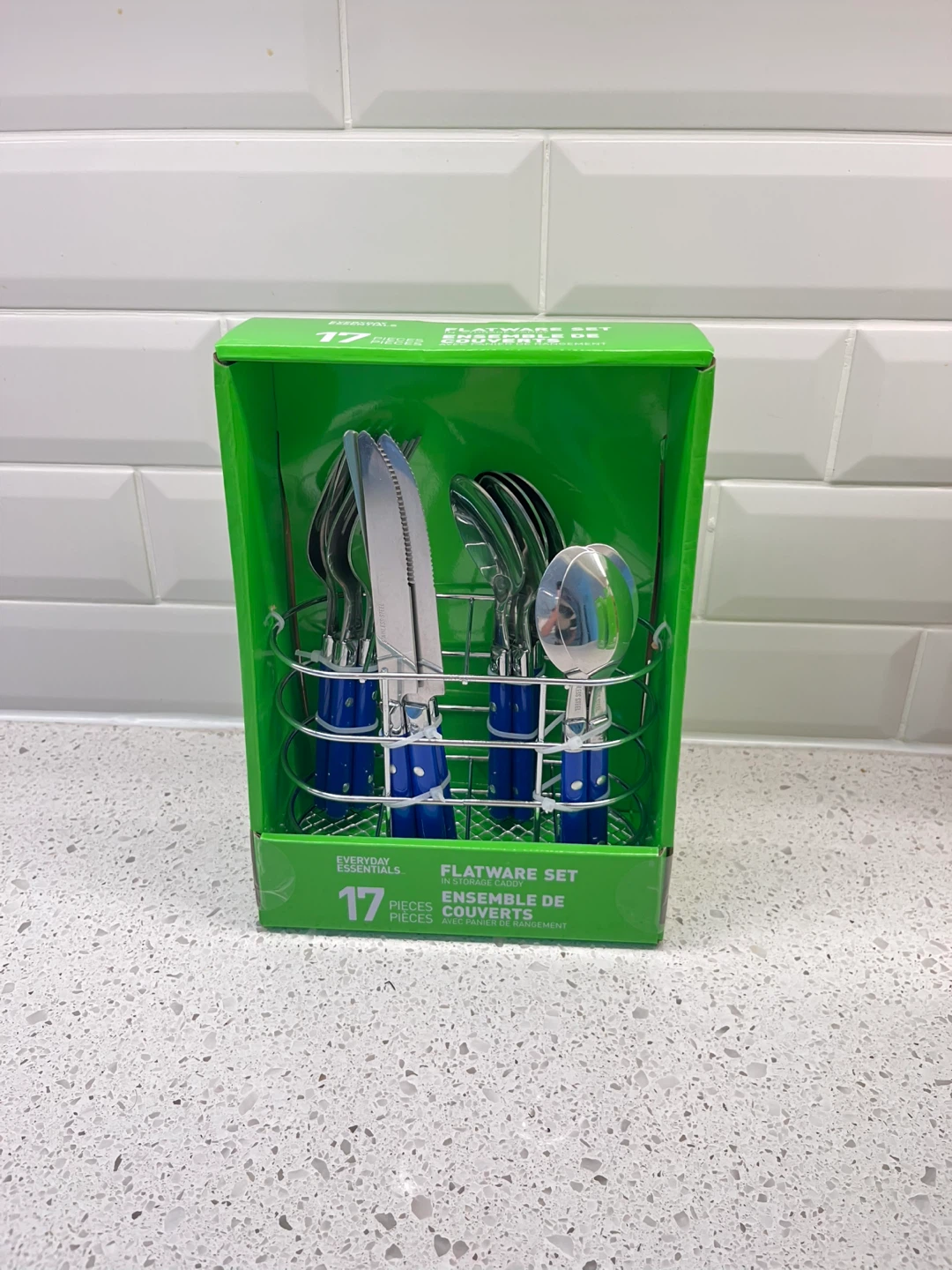 New Flatware Set w/ Storage Caddy