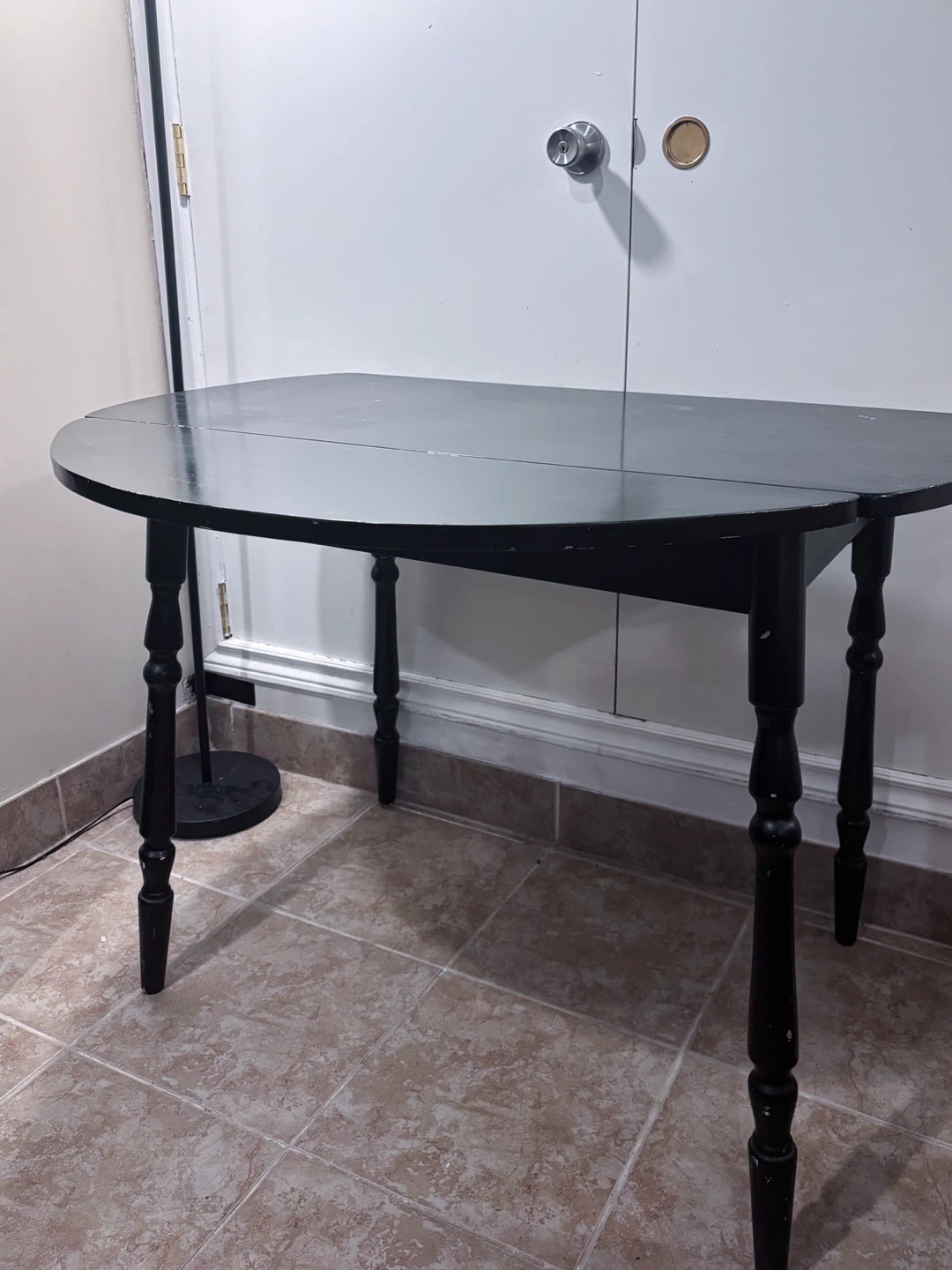 Painted Drop Leaf Dining Table