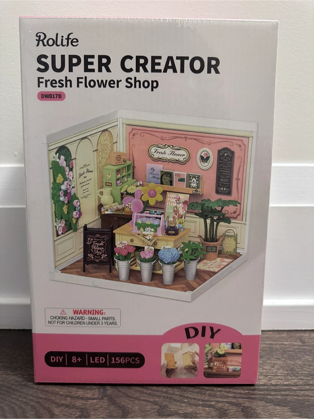 Rolife Super Creator Fresh Flower Shop DIY Kit DW017B