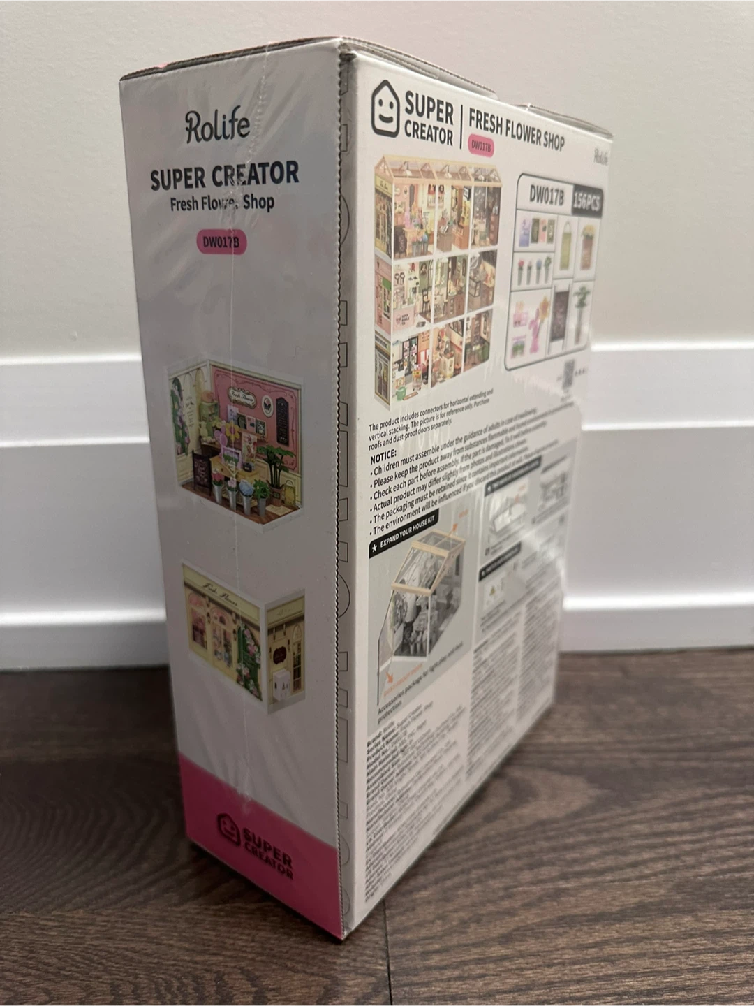 Rolife Super Creator Fresh Flower Shop DIY Kit DW017B - photo 3