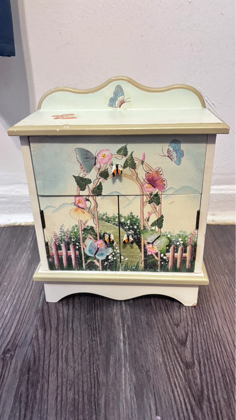 Vintage Decorative Jewelry Box